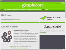 Tablet Screenshot of graphicore.de